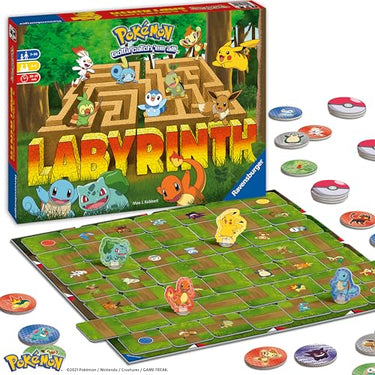 Ravensburger 26949 - Pokémon Labyrinth - Familienspiel für 2-4 Spieler ab 7 Jahren im Sale